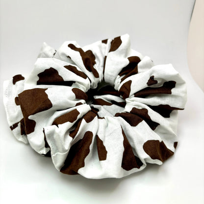 Brown Cow Print Scrunchie Enchanted Scrunch