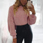 Fitted Casual Knit Sweater for Women