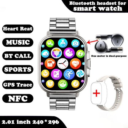 Smartwatch with Earbuds ViralGalleria.com