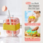 Ice Cube Tray With Straw ViralGalleria.com