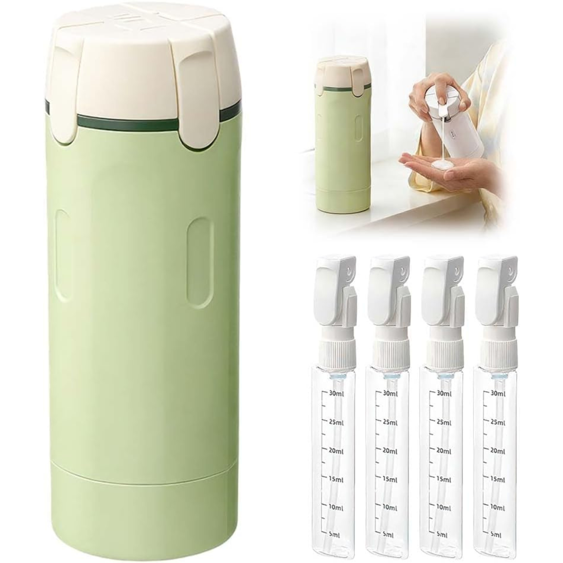 4-in-1 Travel Dispenser Bottle ViralGalleria.com