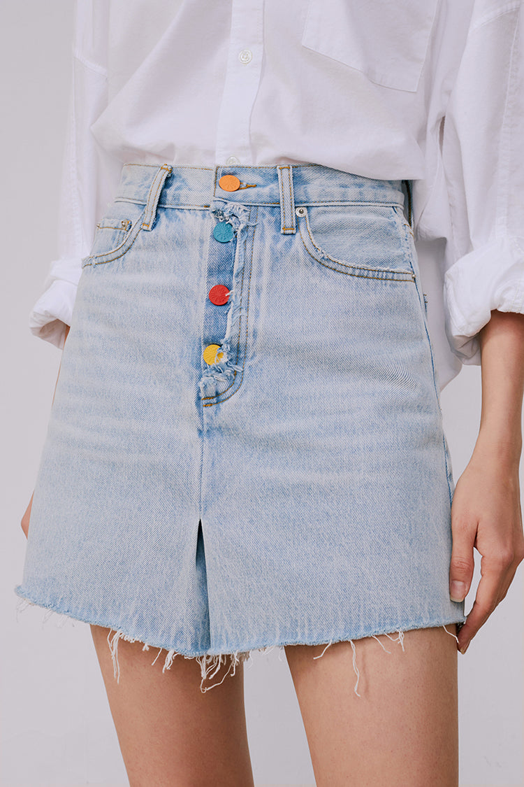 Rainbow Pleat Skort HJ119 [FINAL SALE] Hey Joanie