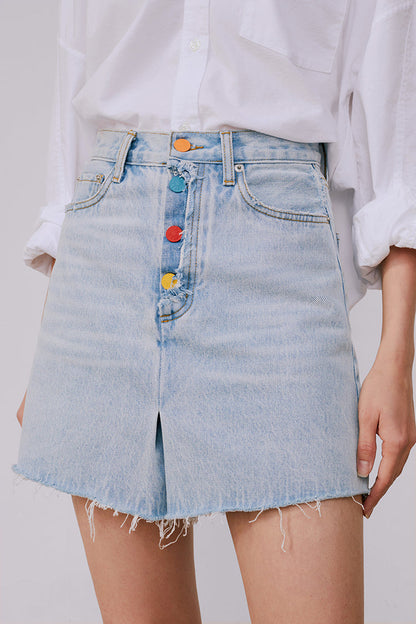Rainbow Pleat Skort HJ119 [FINAL SALE] Hey Joanie