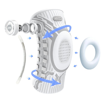 Adjustable Knee Brace with Patella Support Stabilizer ViralGalleria.com