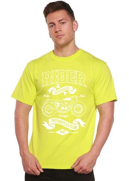 Rider Spun Bamboo® Men's Bamboo Viscose/Organic Cotton Short Sleeve Graphic T-Shirt Spun Bamboo