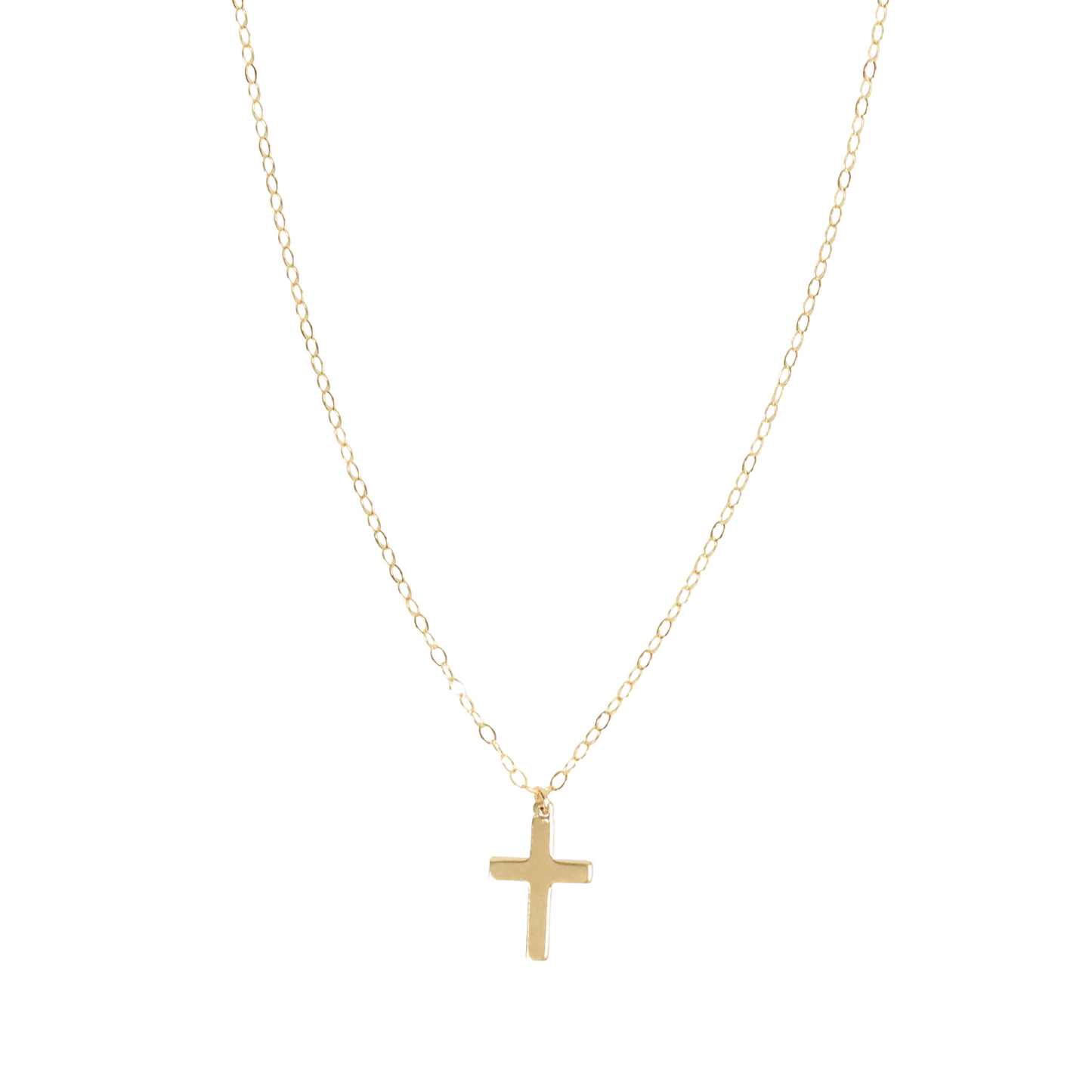 Simple Cross Necklace Emily Anne Designs LLC