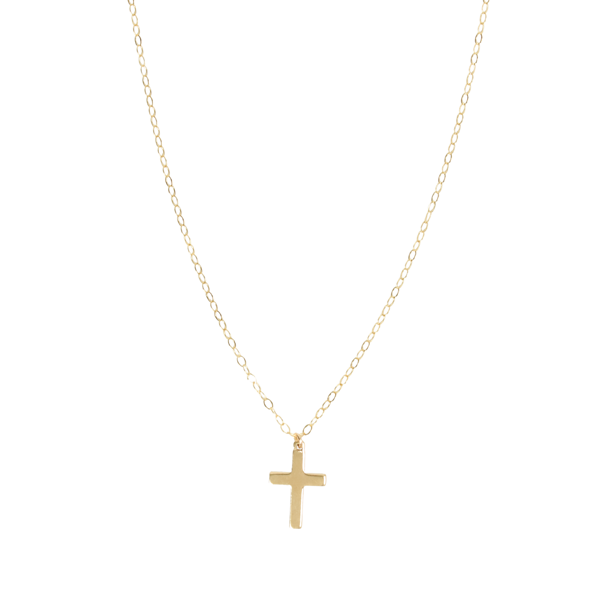 Simple Cross Necklace Emily Anne Designs LLC