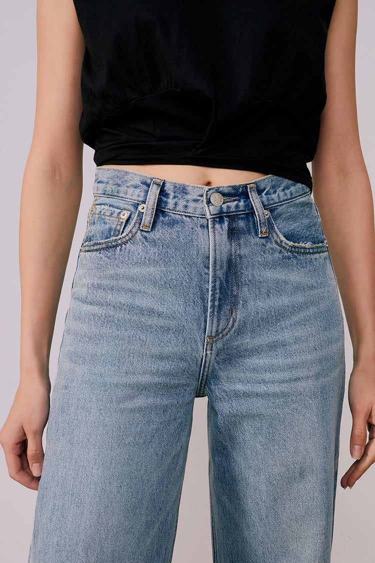 Angeles High Rise Baggy Jeans HJ103 Hey Joanie