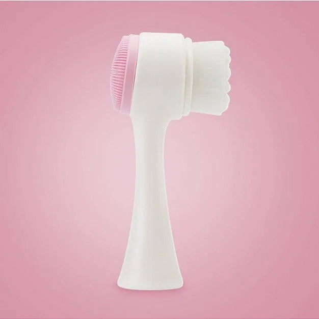 2-in-1 Double-Sided Silicone Face Brush ViralGalleria.com