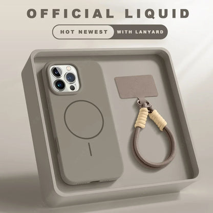 Magnetic Phone Case with Lanyard Strap ViralGalleria.com