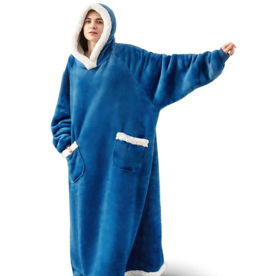 Oversized Wool Hoodie Blanket ViralGalleria.com