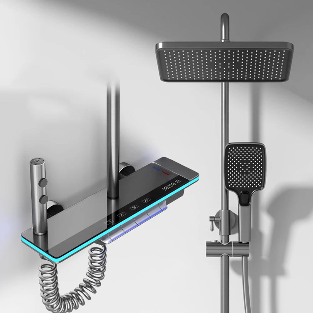 Luxury Shower Thermostat System Set ViralGalleria.com
