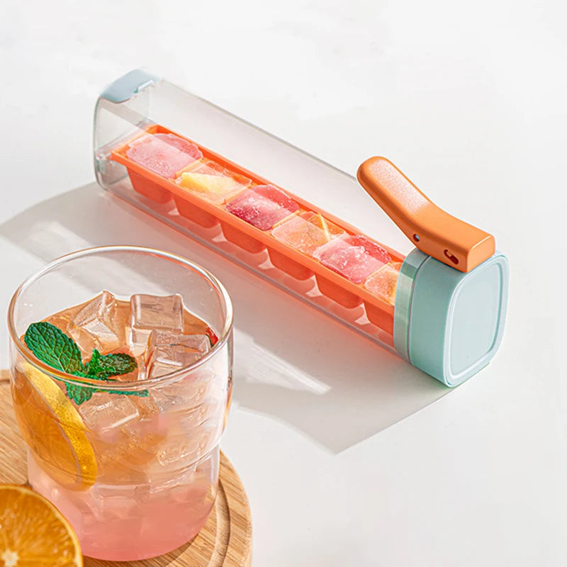 Ice Cube Maker Handle Tray ViralGalleria.com