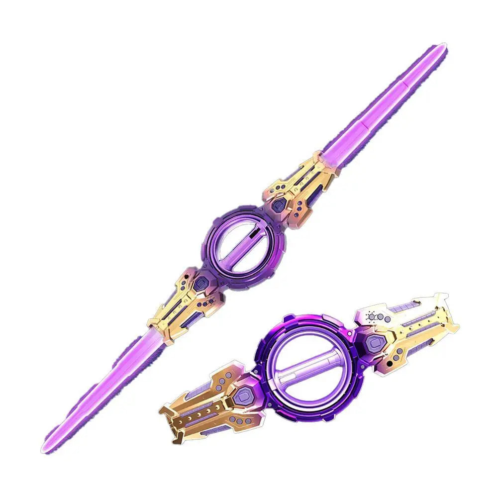 Toy Double Ended Retractable Double Edged Lightsaber ViralGalleria.com