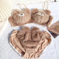 Plush Bra Lingerie Set ViralGalleria.com