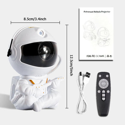 Star Projector Sitting Astronaut Galaxy Night Light ViralGalleria.com