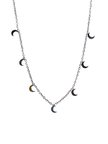 Moon Pendants Necklace LUNAR VINES