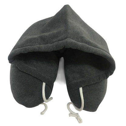 Hooded Travel Neck Pillow ViralGalleria.com