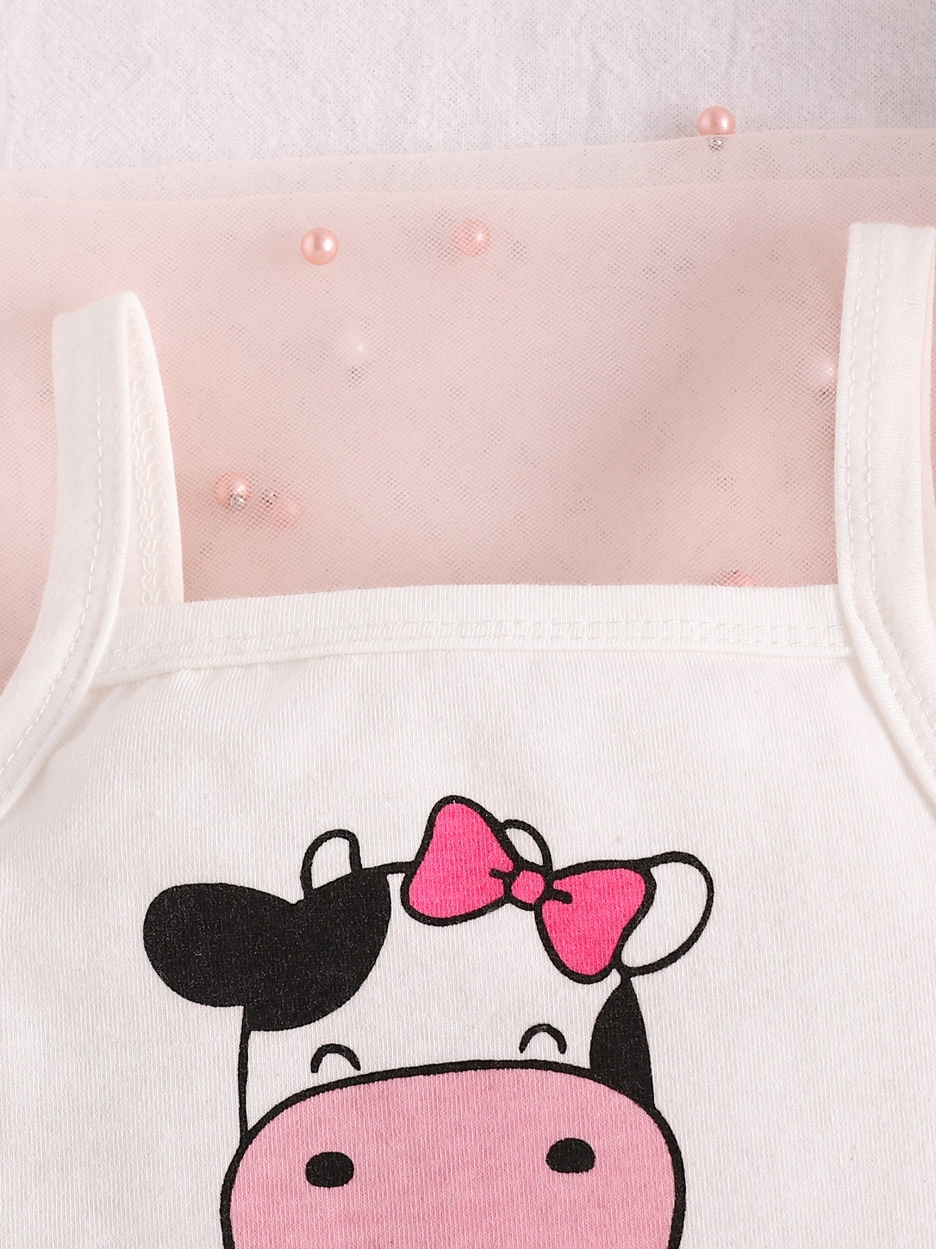 Children's Cow Print Tank Top & Shorts Set New Era Fashion LLc