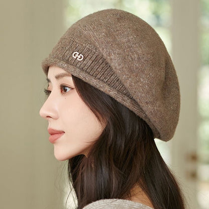 Women’s Wool Knitted Winter Hat — All-Match Knit Beanie FitiqueFit