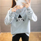 Cartoon Round Neck Top Trendy Plus Size Women's Clothing See size chart under “more details” The Fashion Celestial
