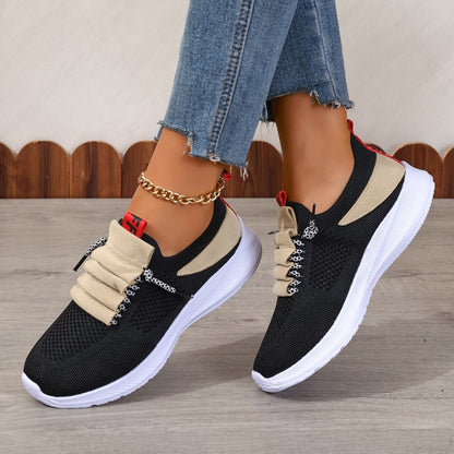 Women’s Non-Slip Round-Toe Casual Sneakers FitiqueFit
