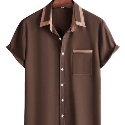 New Lightweight Casual Short-Sleeve Shirt for Men for Spring And Summer. NovaCart