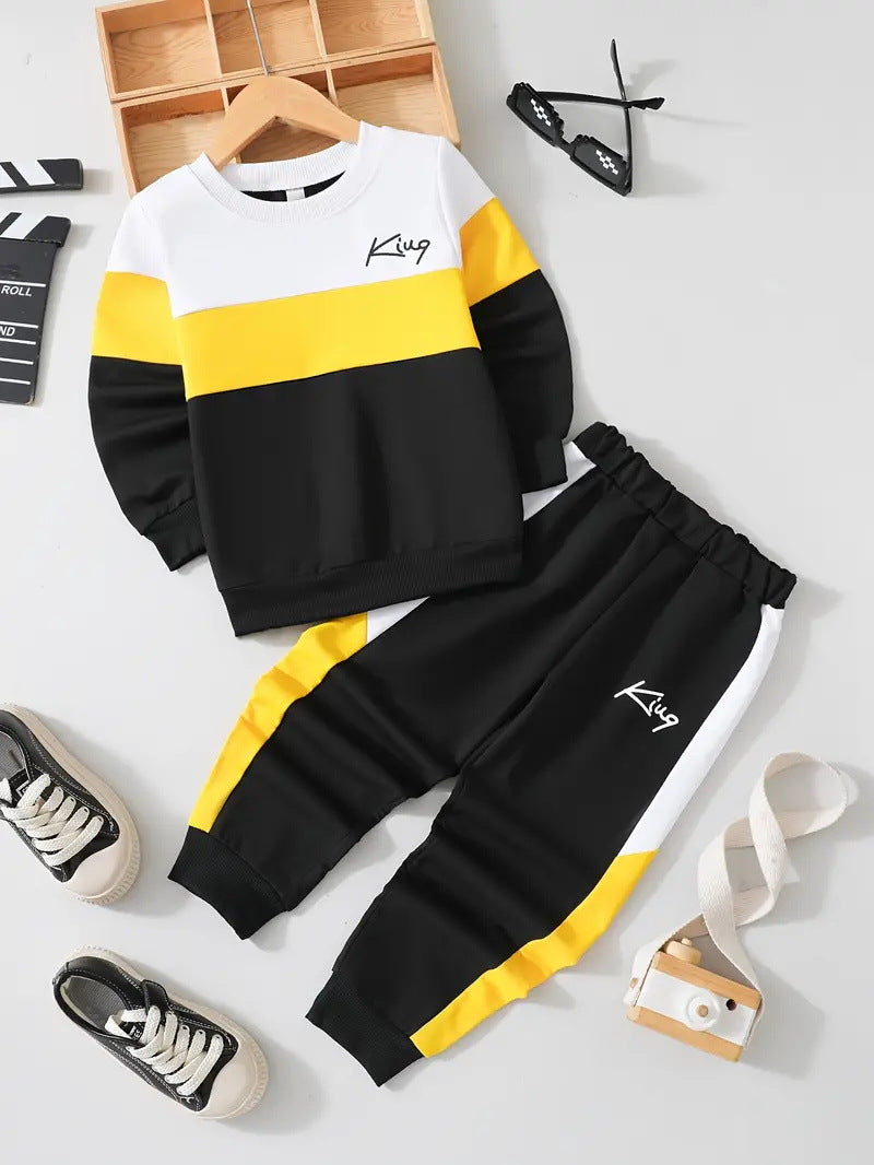 Design Sense Multicolor Hoodie Pants Two-piece Set See size chart under “more details” The Fashion Celestial