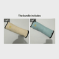1pc Car Automotive Seat Belt Cover Shoulder Cover Seat Belt Holder Cute Lengthened And Thickened Plush Safety Belt Shoulder Cover, Car Safety Shoulder Guard, Seat Belt Adjustment Retainer, Anti-Strangle Neck Seat Belt NovaCart