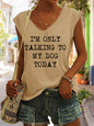 Women's V-Neck Printed Short Sleeve Loose Top – 14 Colors S–4XL FitiqueFit