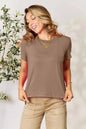 Basic Bae Full Size Round Neck Short Sleeve T-Shirt West2East Surf