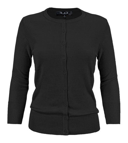 Crewneck Button Down Knit Cardigan Sweater Shop Style & More | Fresh Looks, Everyday Deals & Free Shipping