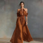 Solid-Color Halter Neck Midi Dress – 4 Colors, S–2XL FitiqueFit