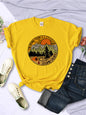 I'm Hiding From Stupid People Camping Scenery Women's Tops Hip-hop Fashion Street See size chart under “more details” The Fashion Celestial