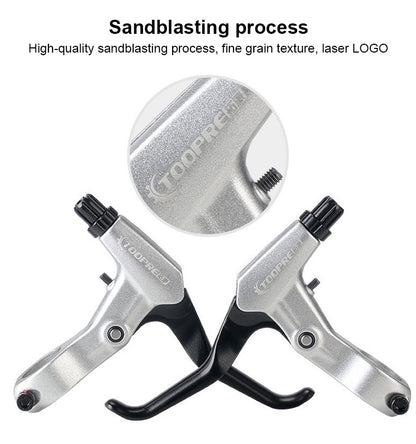 Ultra Light Mountain Bike Brake Handle - V Brake/Disc Brake, Aluminum Alloy Hydraulic Disc Brake for Smooth Stopping Power NovaCart
