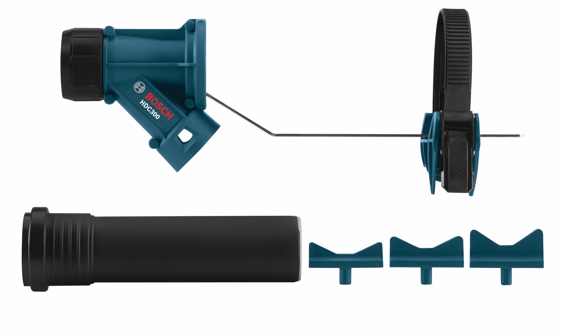 BOSCH HDC300 SDS-max® and Spline Dust-Collection Attachment VM Hardware