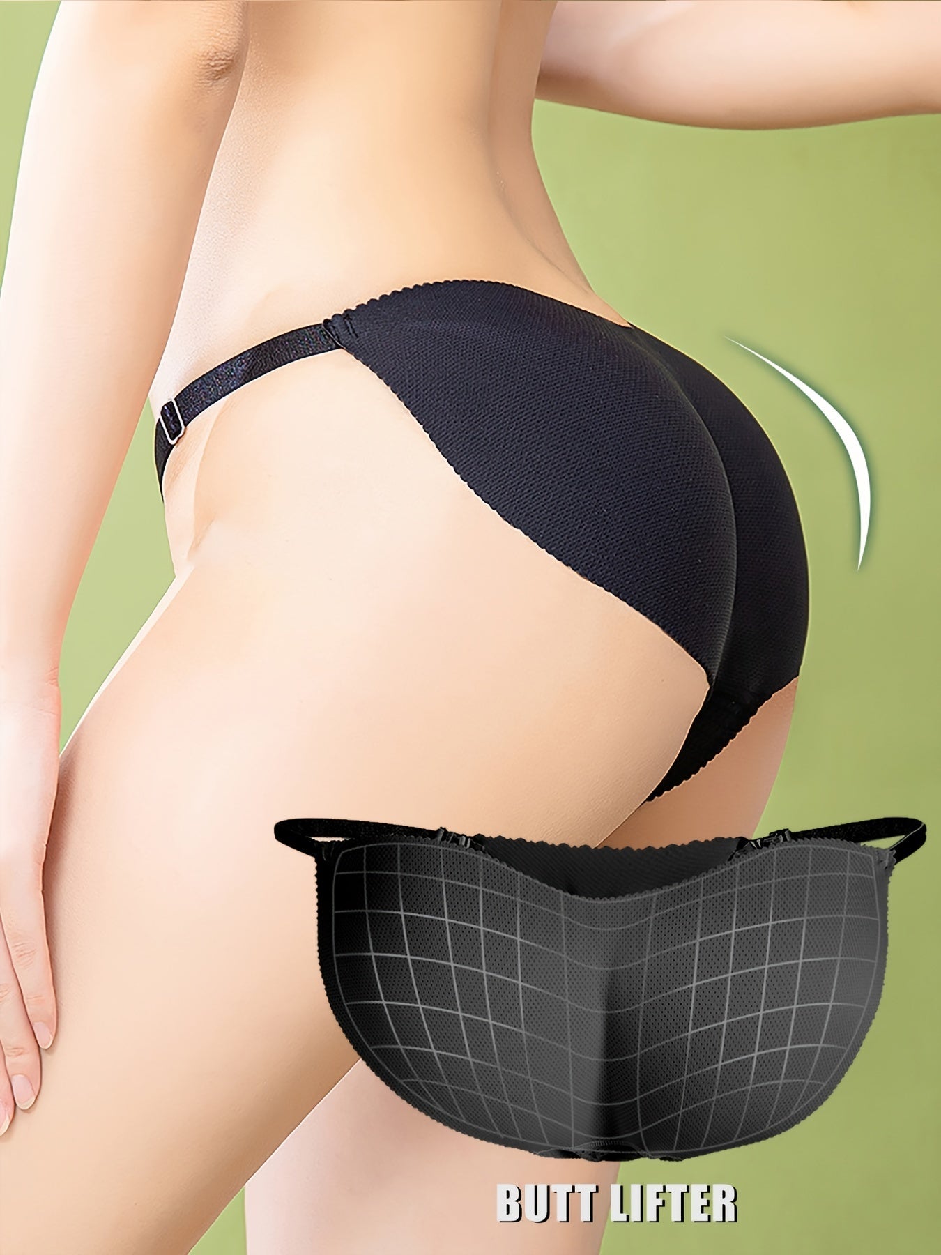 Invisible Boost Fake Butt Lifting Bikini Panties for Women – Ultra-Thin Breathable and Seamless Women's Lingerie for Natural Enhancement and All-Day Comfort Stevvex