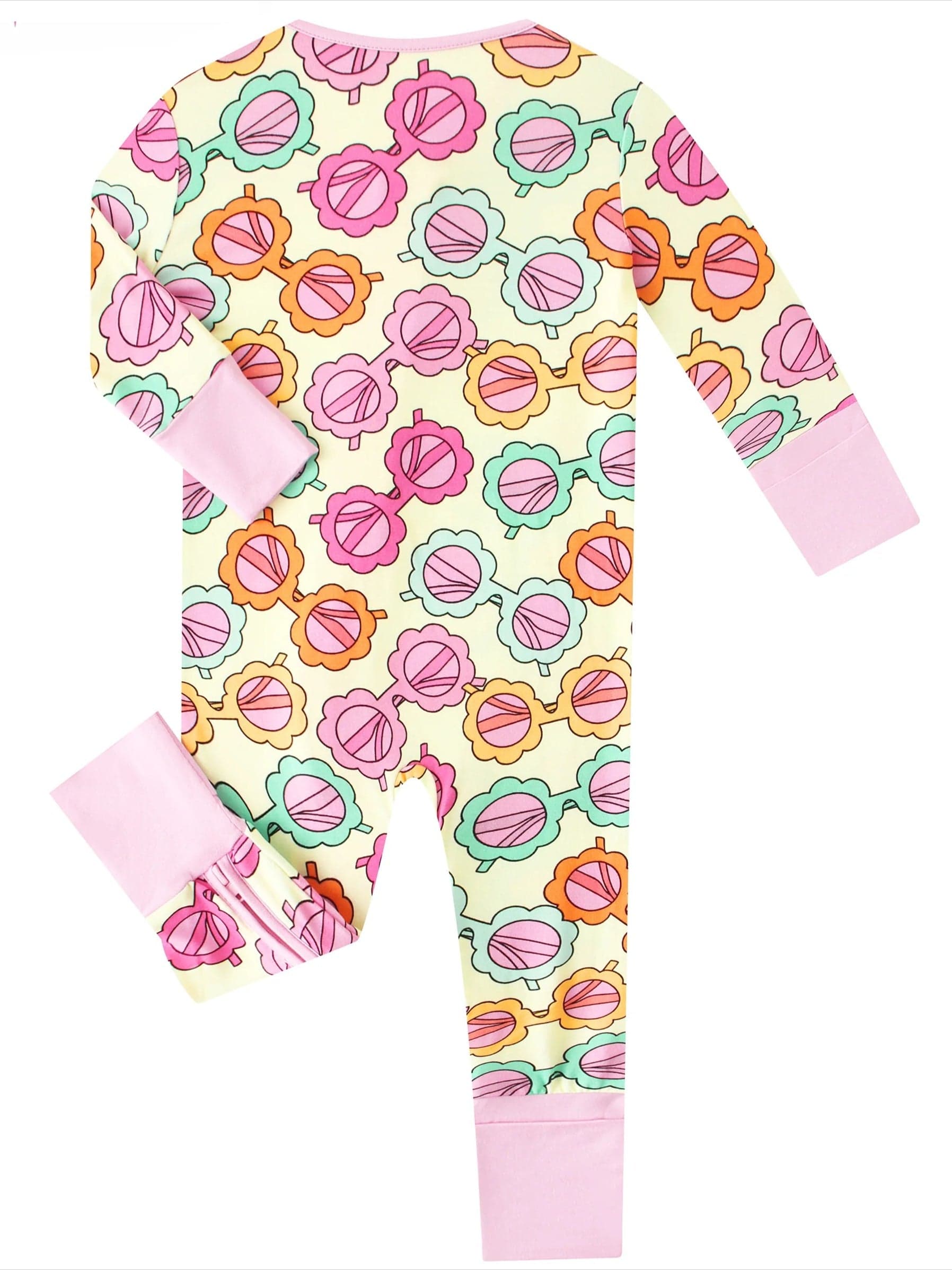 Posh TOT Sassy Shades Bamboo Baby Convertible Zippy Romper  CINCO DE MAYO PROMO - FINAL SALE Charlies Project Kids