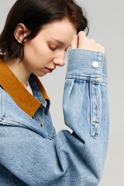 California Sunset Denim Shirt HJ902 Hey Joanie