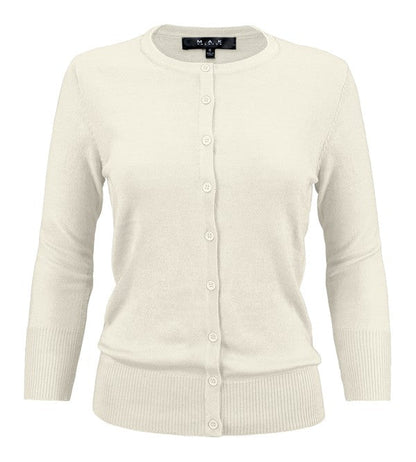 Crewneck Button Down Knit Cardigan Sweater Shop Style & More | Fresh Looks, Everyday Deals & Free Shipping