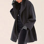 Plus Size Oversized Wool-Like Coat FitiqueFit