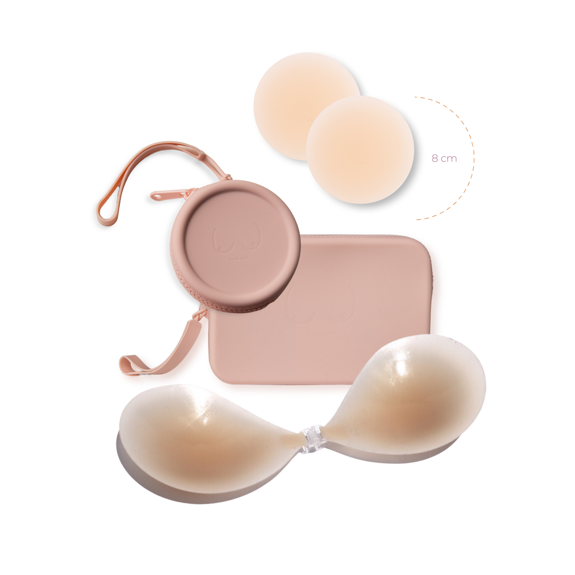 Pink Basics Bundle in Light Nude Boob-eez