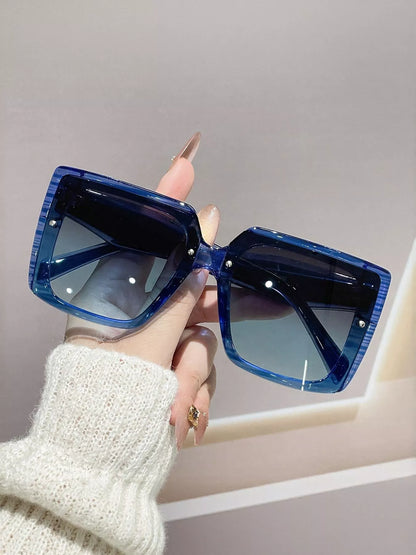 Oversized Gradient Square Sunglasses New Era Fashion LLc