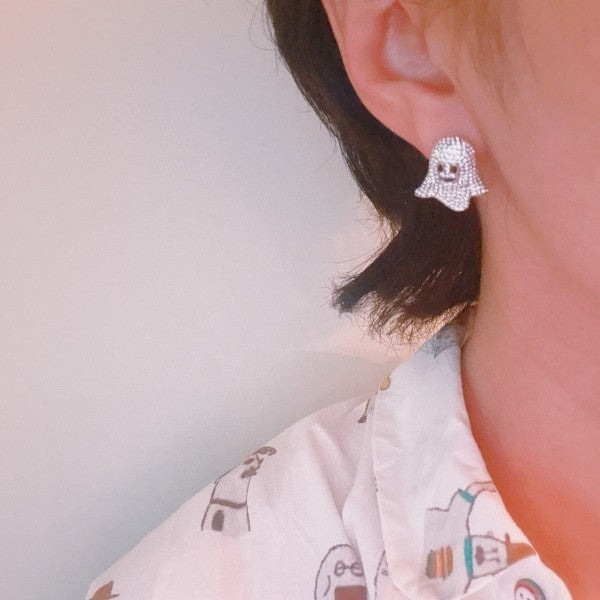 Boo Bling Ghost Earrings Shop Style & More | Fresh Looks, Everyday Deals & Free Shipping