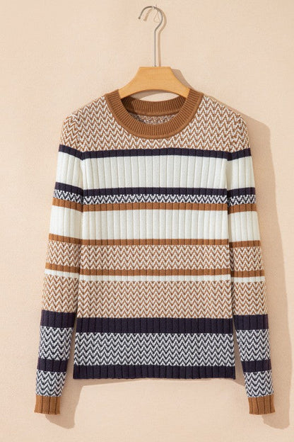 Avery Ribbed Trim Slim Sweater Shop Style & More | Fresh Looks, Everyday Deals & Free Shipping