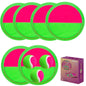 Kids Outdoor Toys Beach Toys Toss and Catch Ball Set Outside Yard Games for Kids with 6 Paddles 3 Balls Paddle Game Set Playground Sets for Backyard Sports Outdoor Games for Adults and Family New Era Fashion LLc