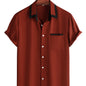 New Lightweight Casual Short-Sleeve Shirt for Men for Spring And Summer. NovaCart