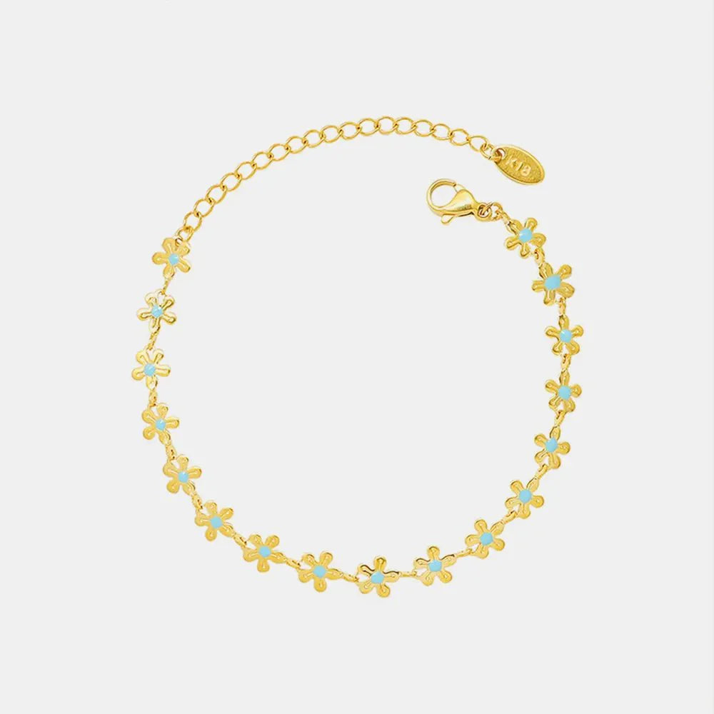 The Golden Bloom Bracelet Ivory Embers