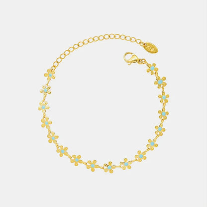 The Golden Bloom Bracelet Ivory Embers