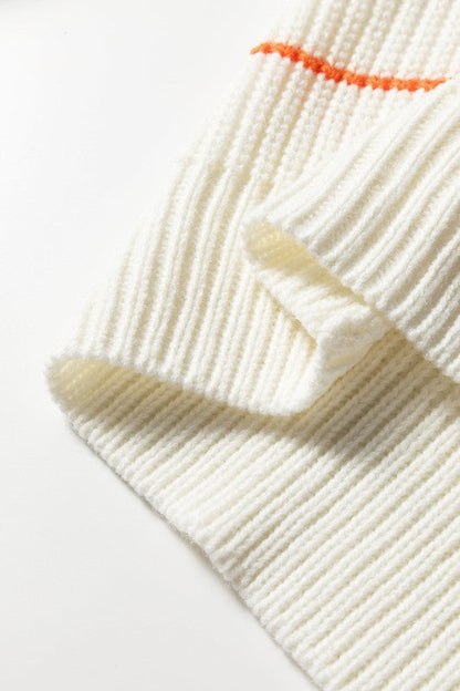 Stripe V-Neck Drop Shoulder Sweater Shop Style & More | Fresh Looks, Everyday Deals & Free Shipping